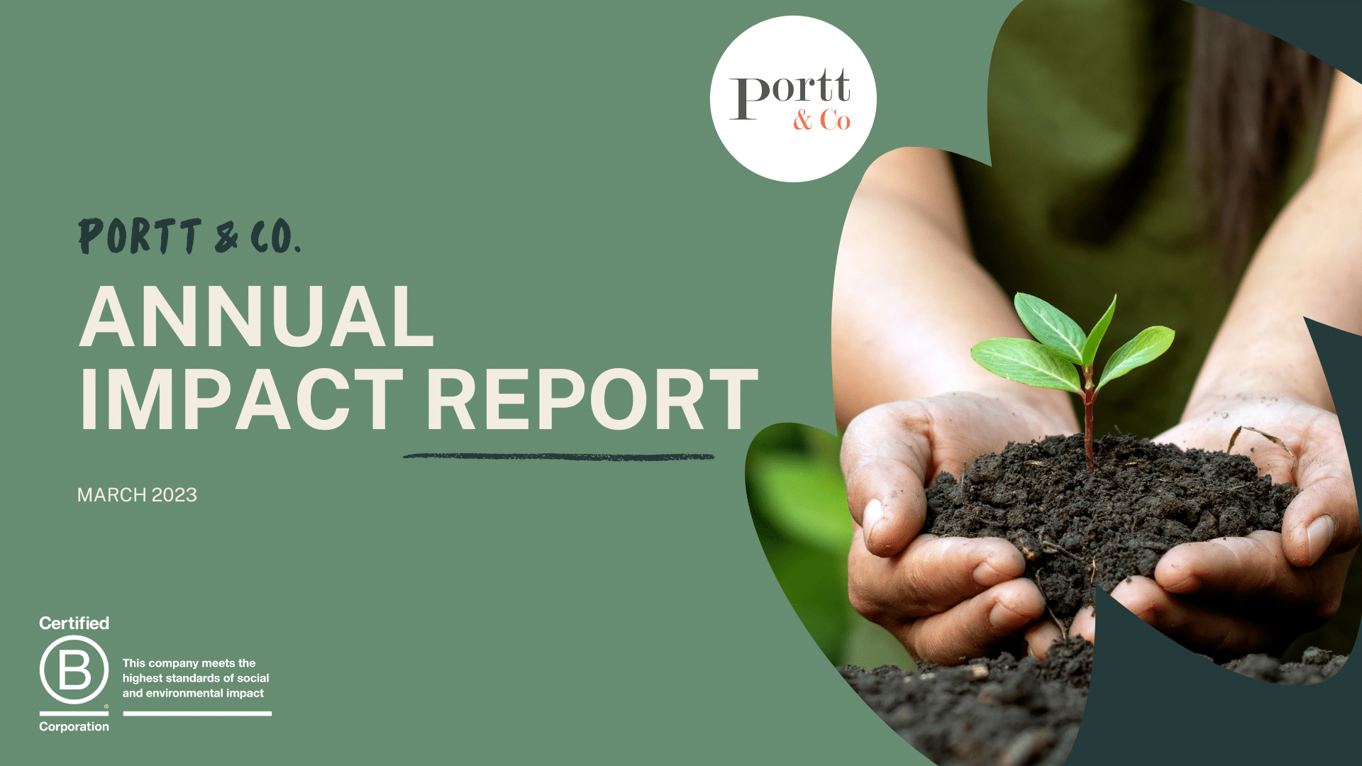 Portt & Co’s First B Corp Impact Report